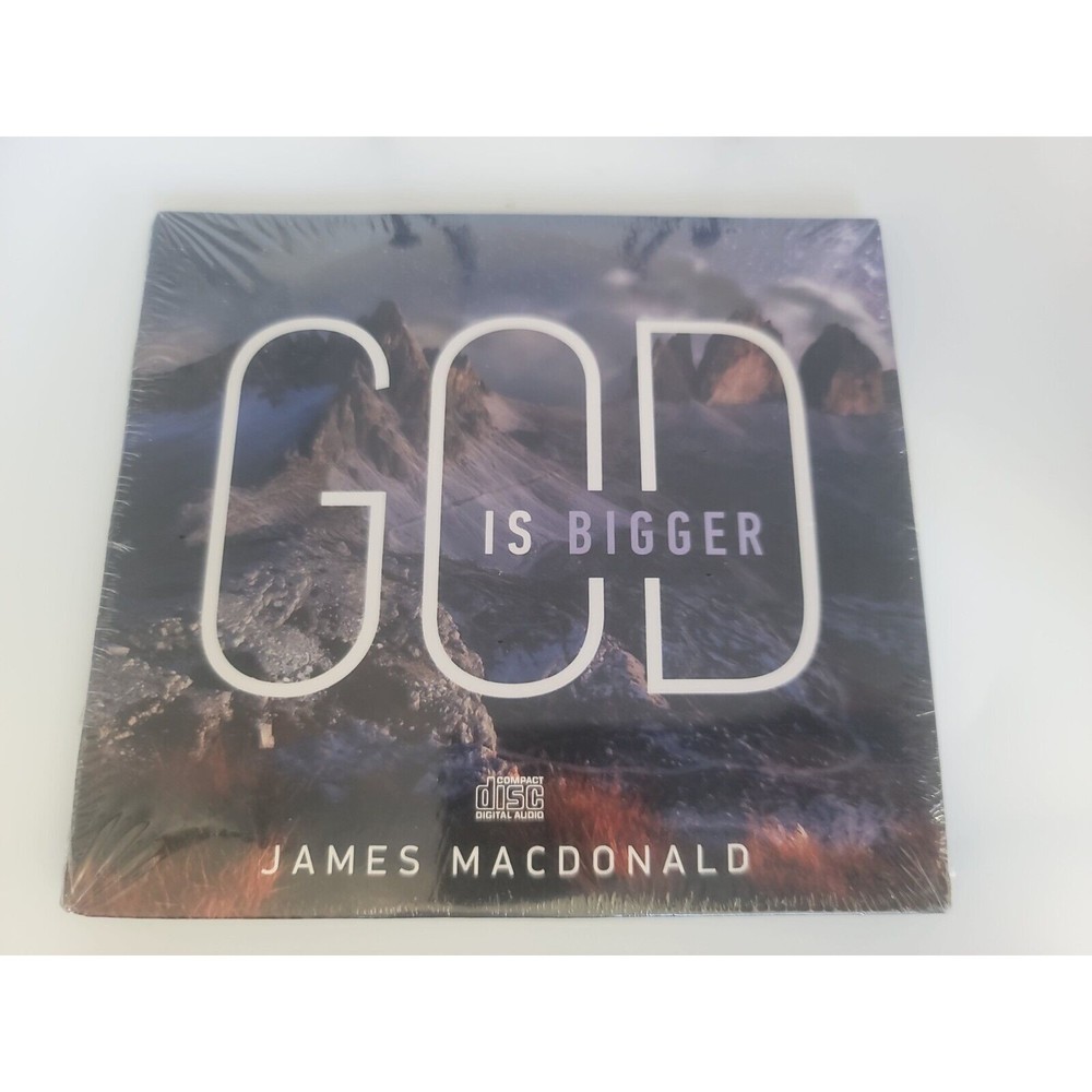 God is Bigger CD - James MacDonald Sermons Walk in the Word